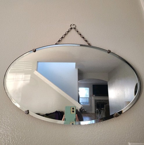 Antique art deco 1930 oval - antique,