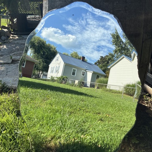 Vintage wave cut beveled edge - vintage,