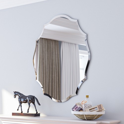 Heavy beveled edge wall - beveled, mirror